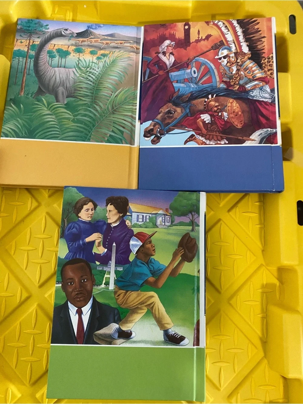 Childcraft books dinosaurs